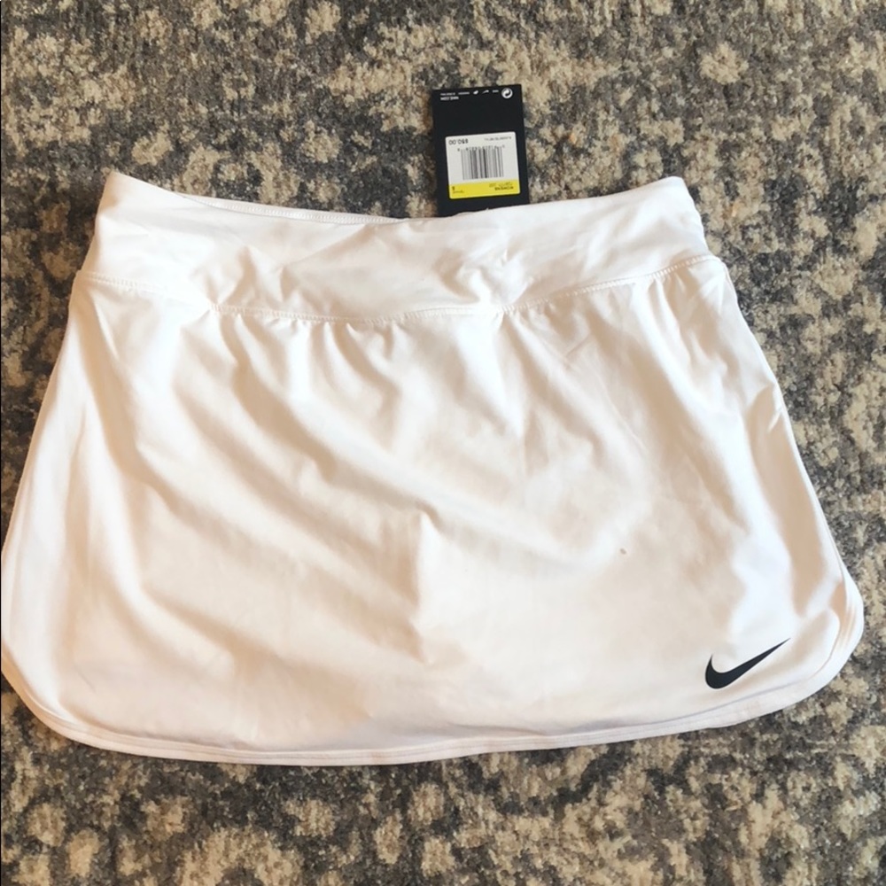 White Nike Tennis Skirt